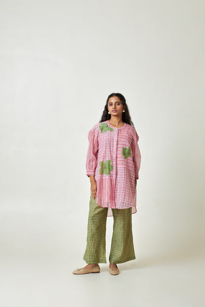 Camellia Block Printed Tunic