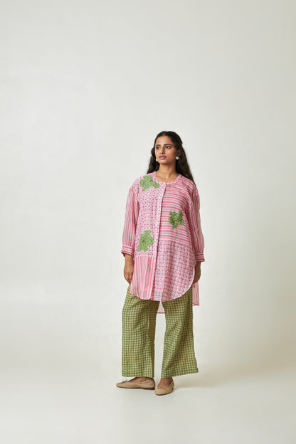 Camellia Block Printed Tunic
