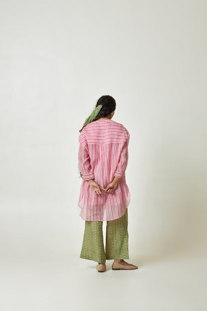 Camellia Block Printed Co-ord Set- Set of 2