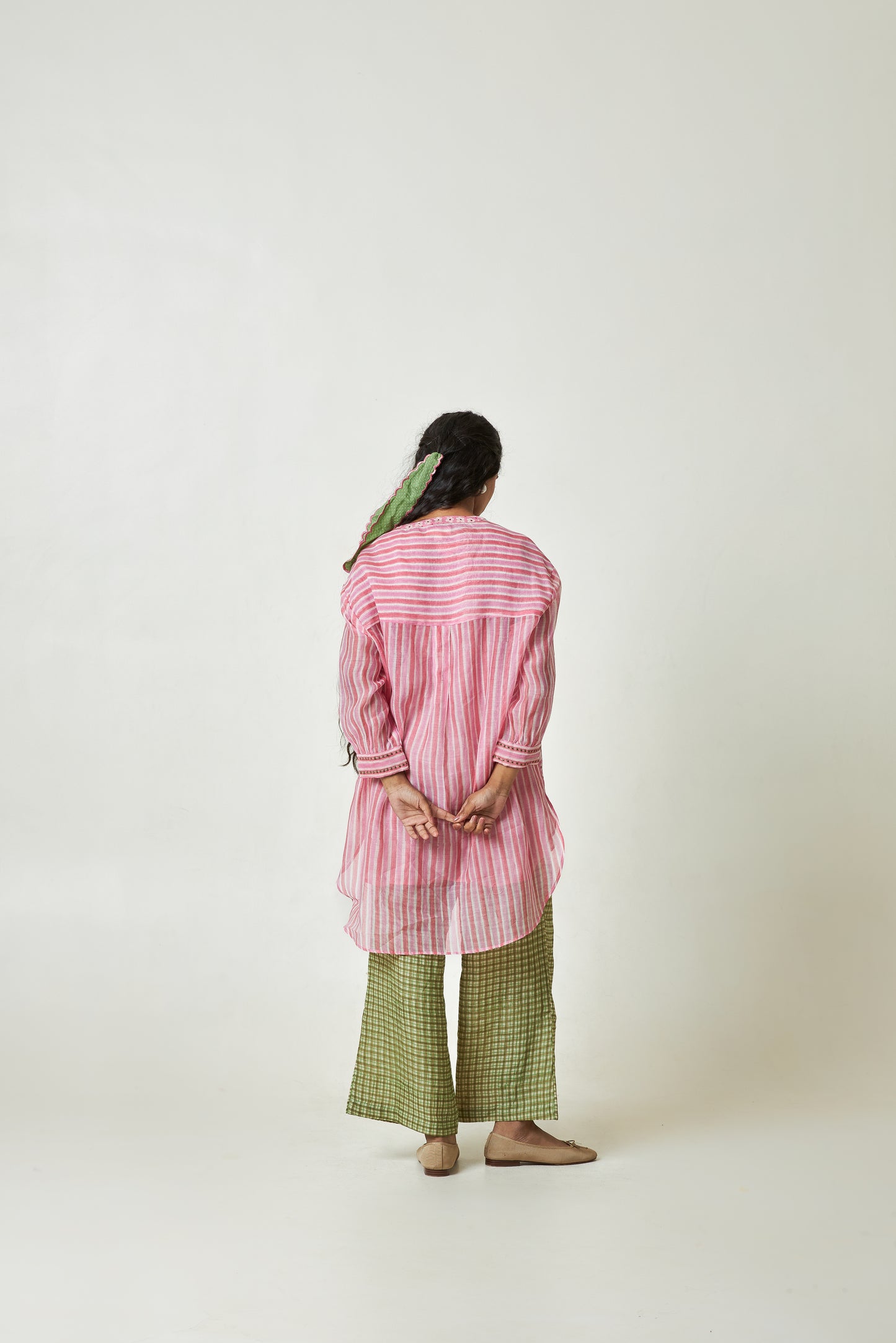 Camellia Block Printed Tunic