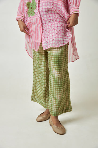 Camellia Block Printed Co-ord Set- Set of 2