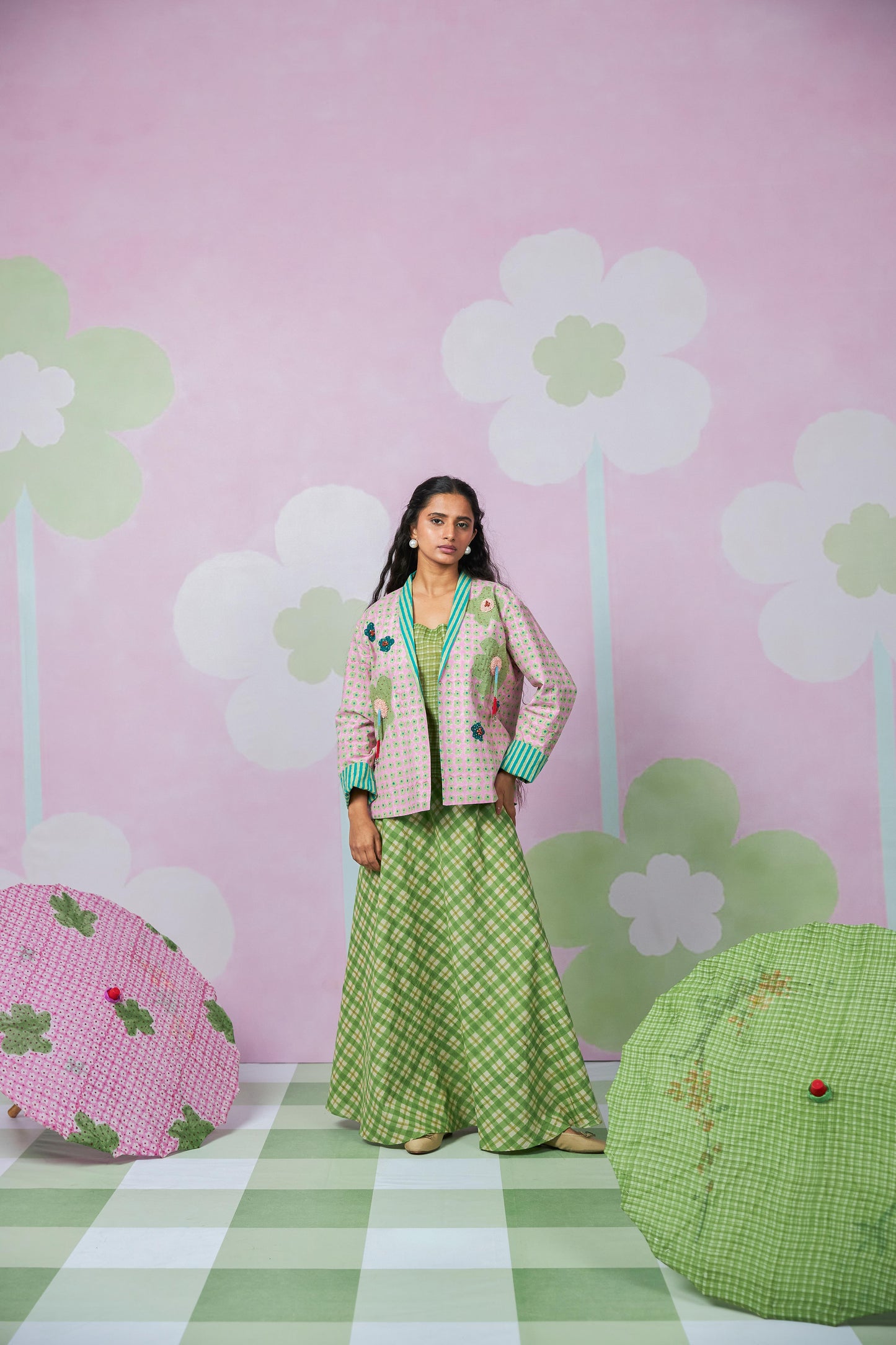 Orchard Muse Block Printed Jacket