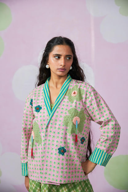 Orchard Muse Block Printed Jacket