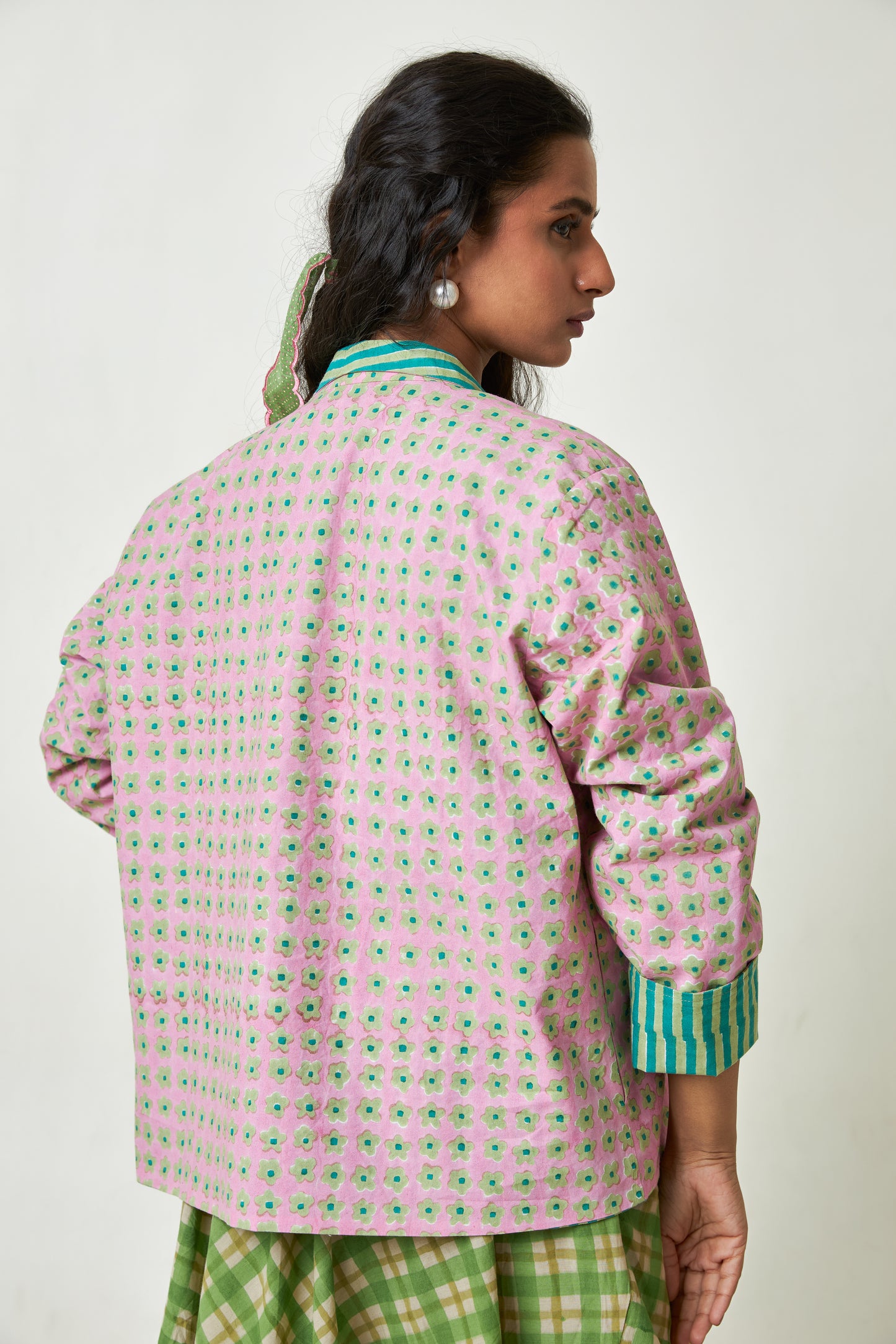 Orchard Muse Block Printed Jacket