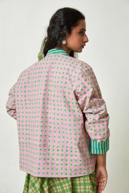 Orchard Muse Block Printed Jacket