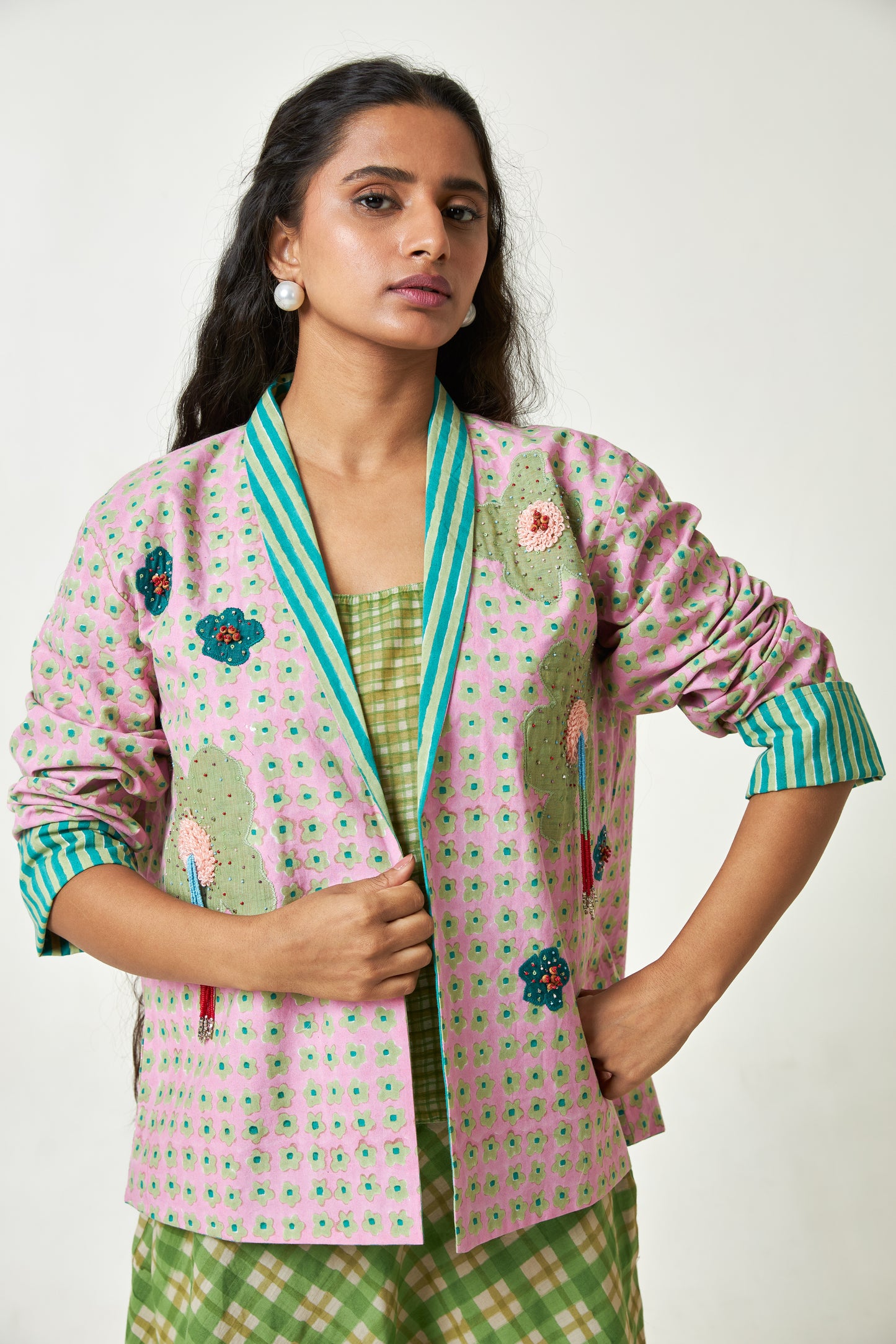 Orchard Muse Block Printed Jacket