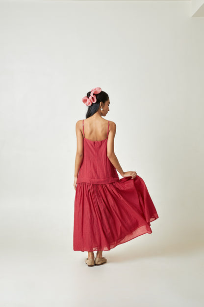 Hibisca Embroidered Dress