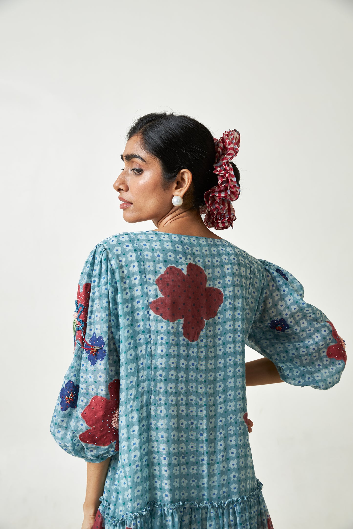 Seabreeze Block Printed Dress