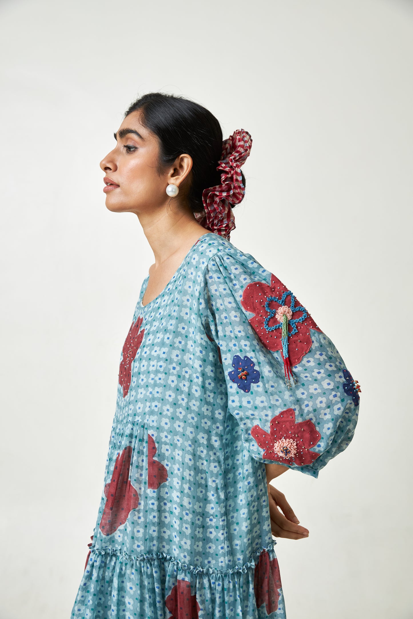 Seabreeze Block Printed Dress