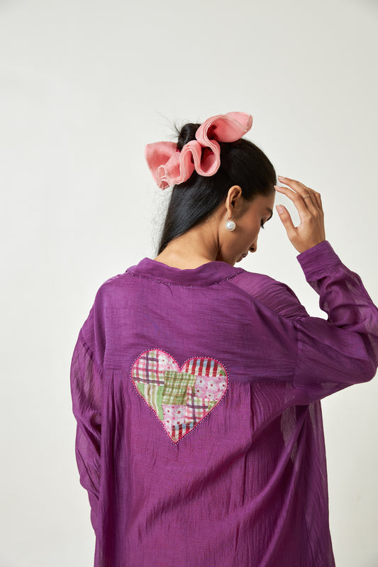 Iris Embroidered Shirt