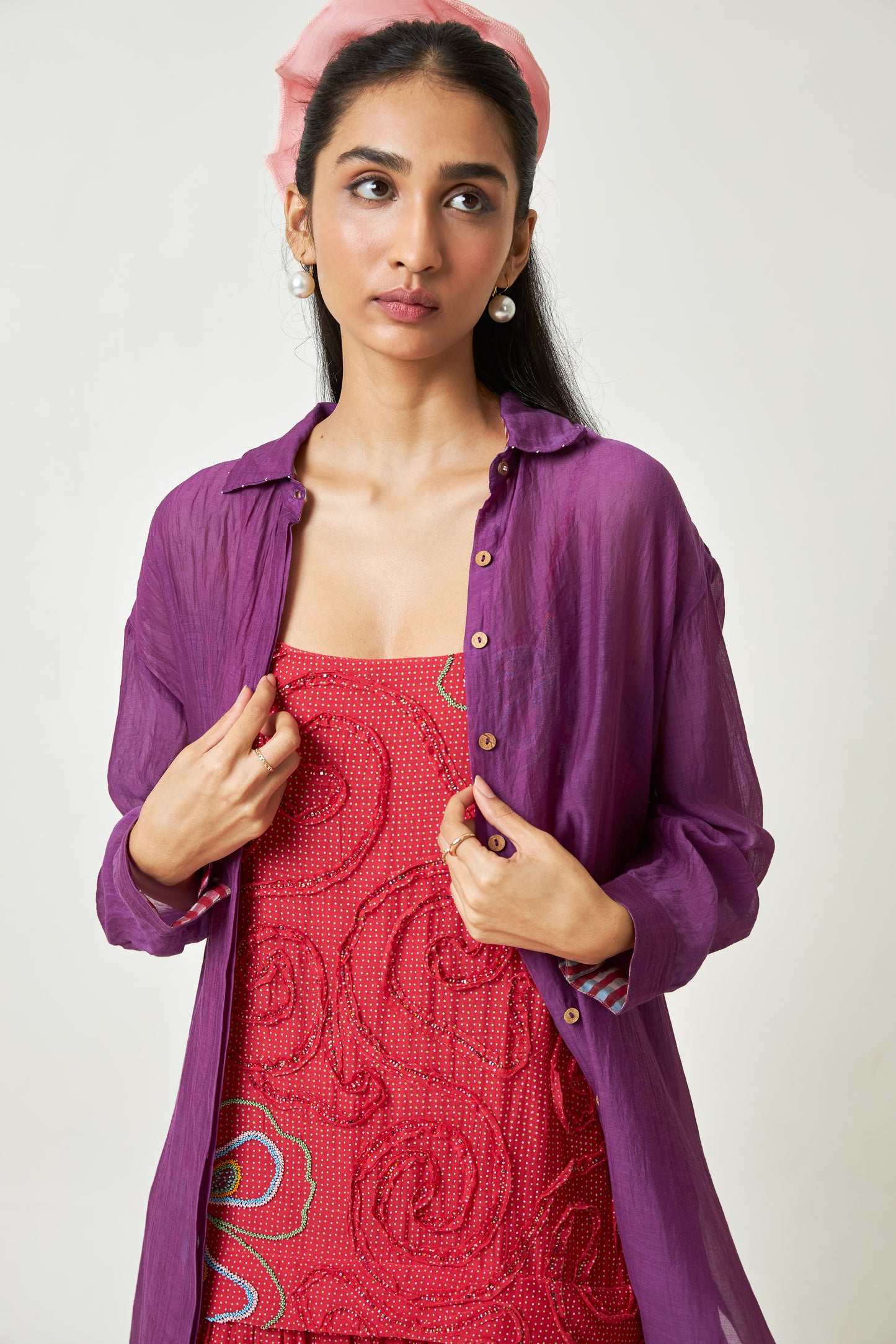 Iris Embroidered Shirt