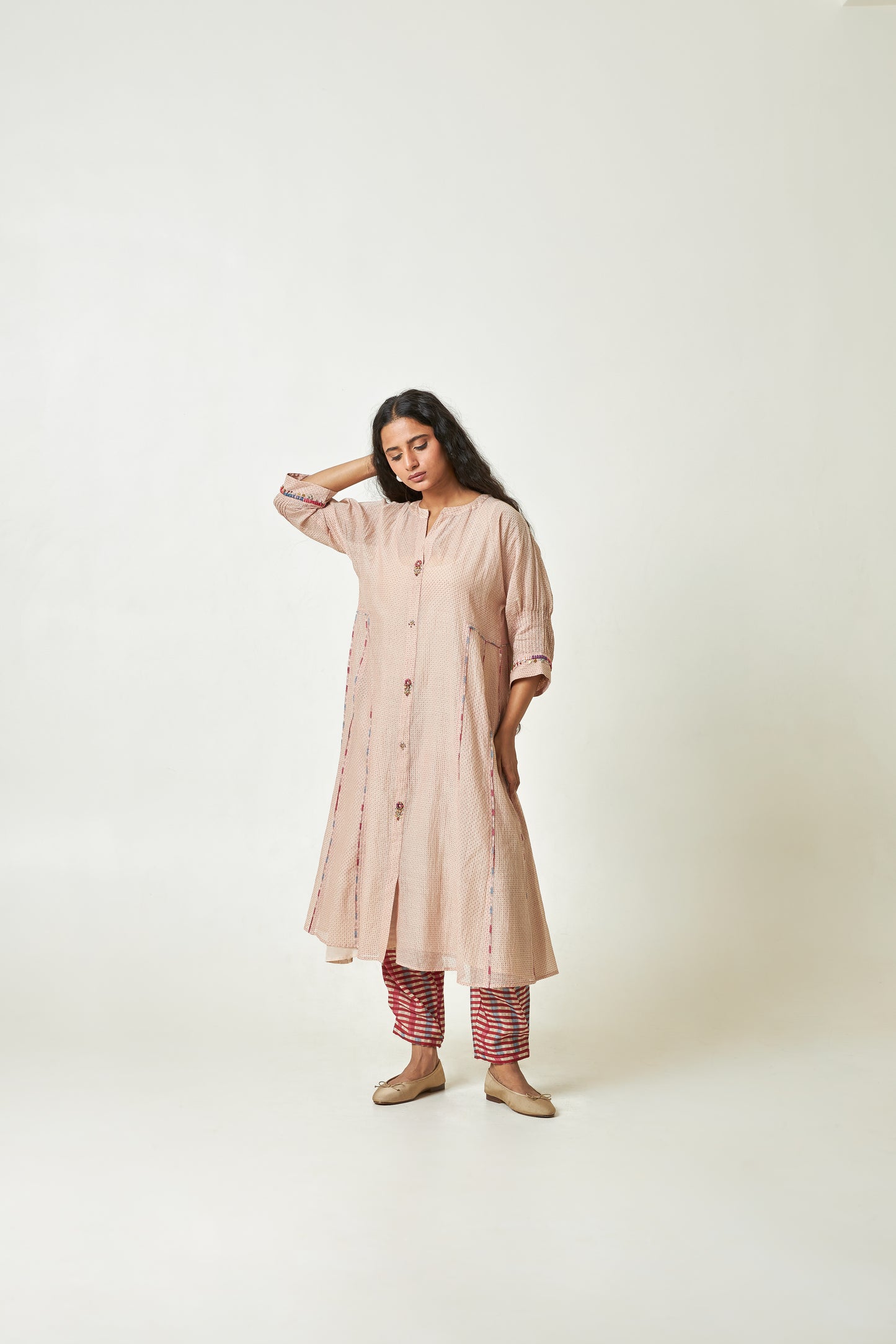 Soft Shore embroidered Tunic