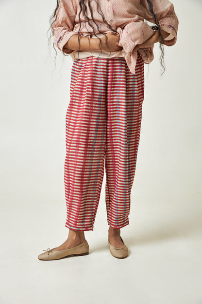 Soft Shore Block Printed Pants