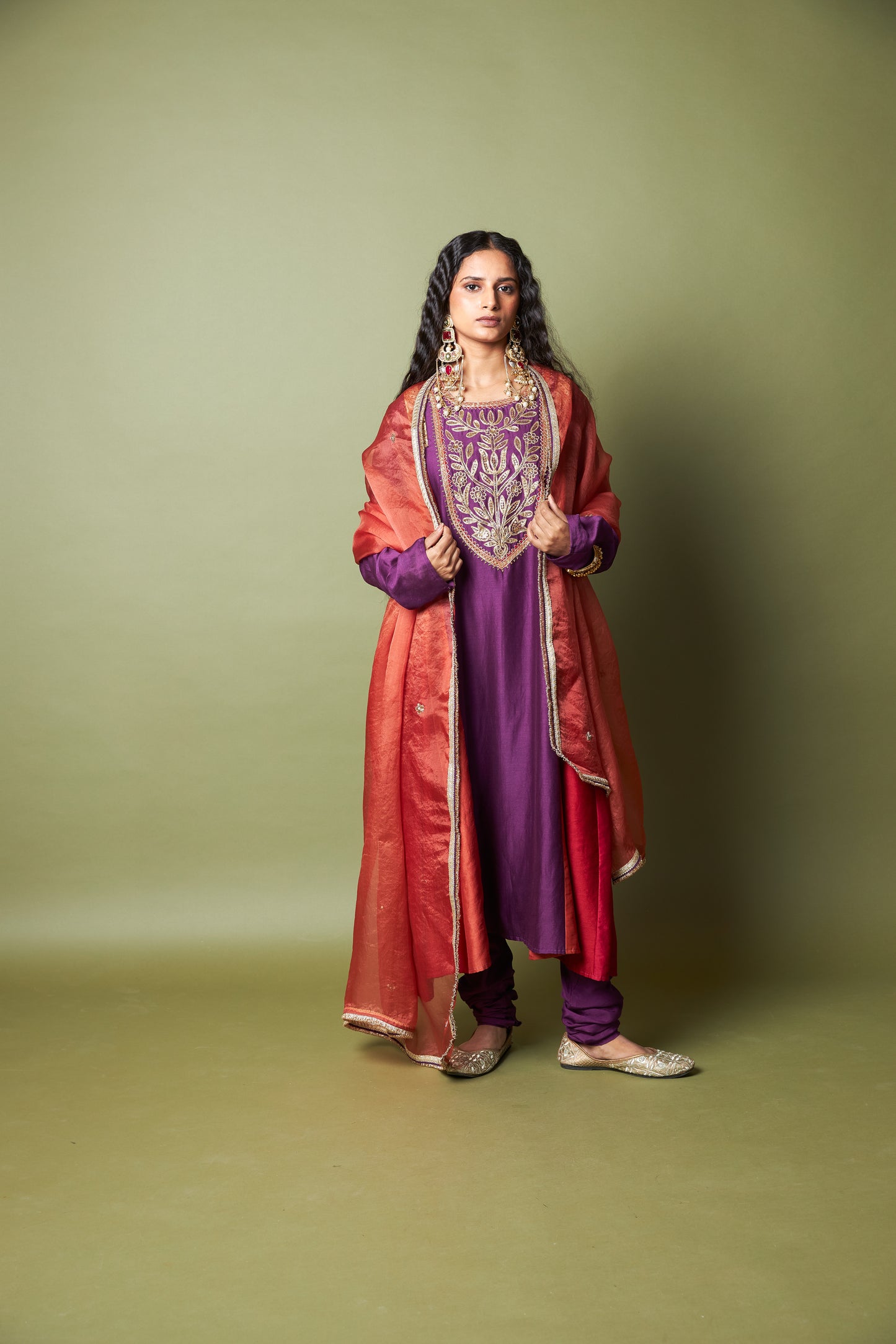 Amira embroidered kurta set