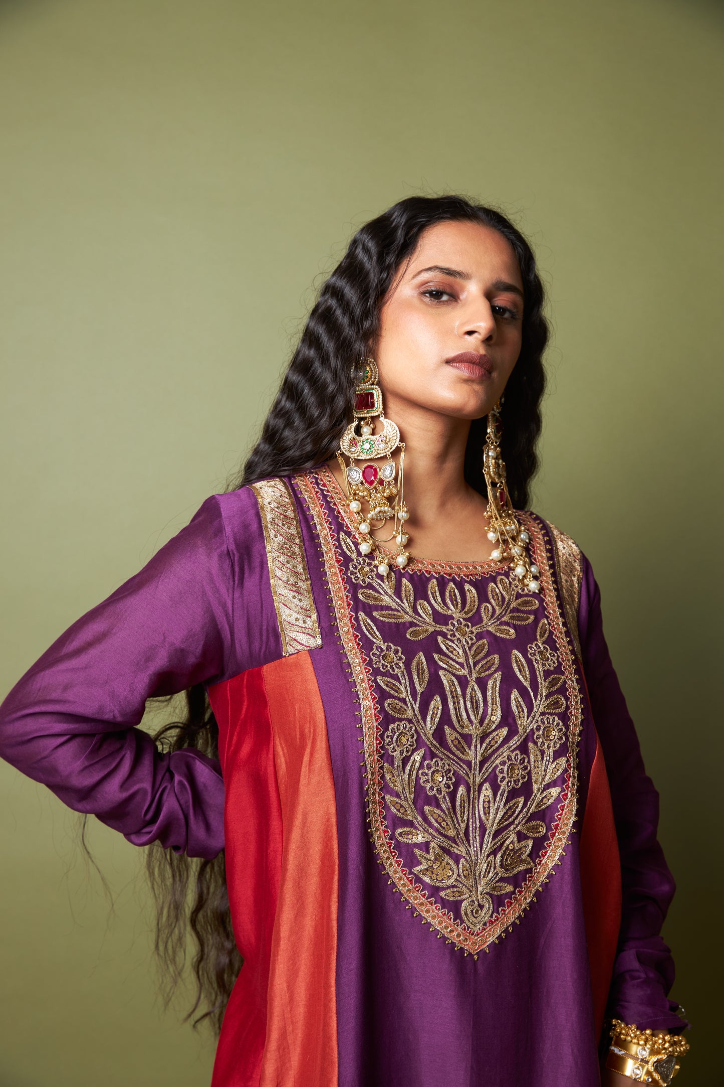 Amira embroidered kurta