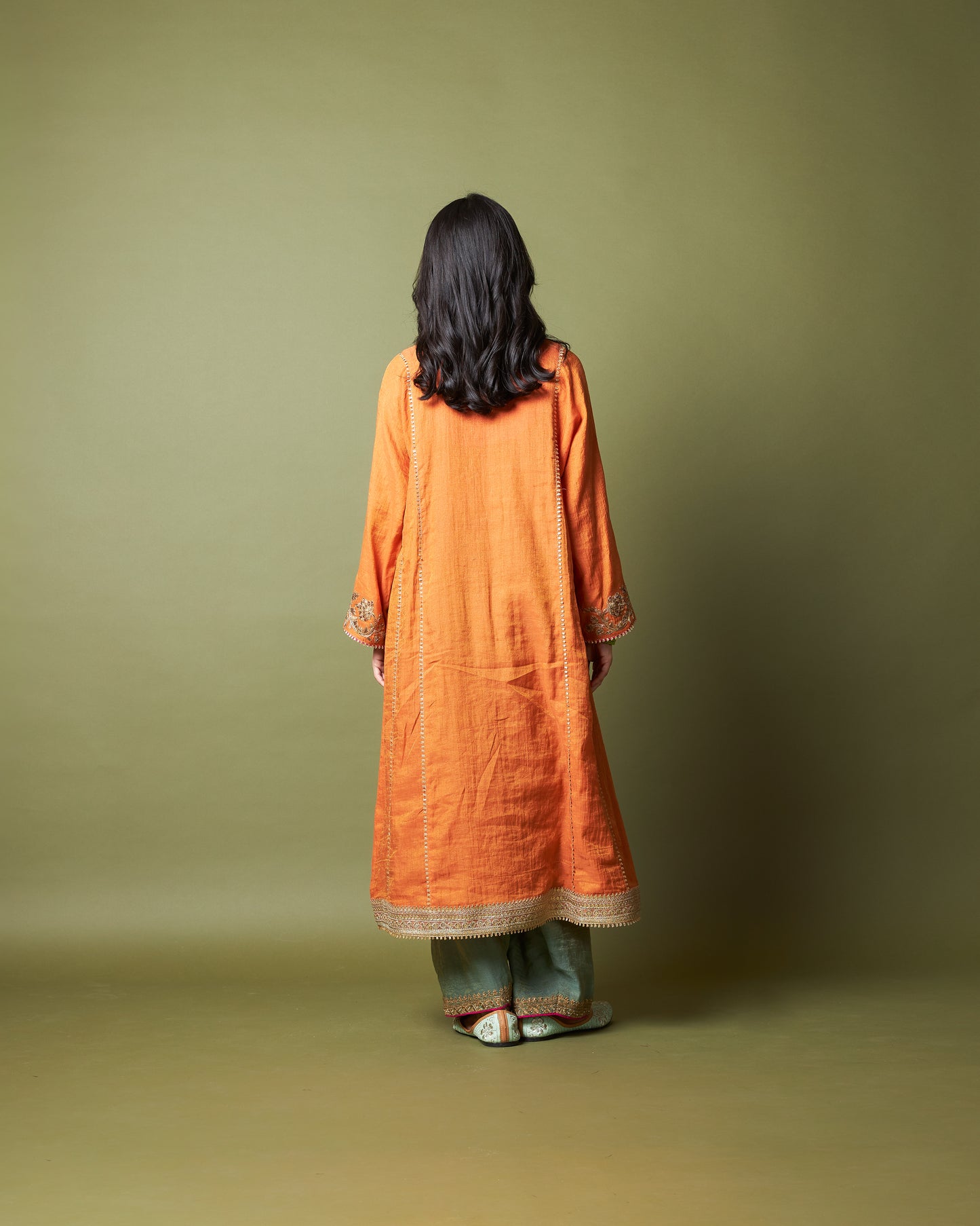 Ratnashree embroidered kurta set ( Ready to Ship) - Set Of 3