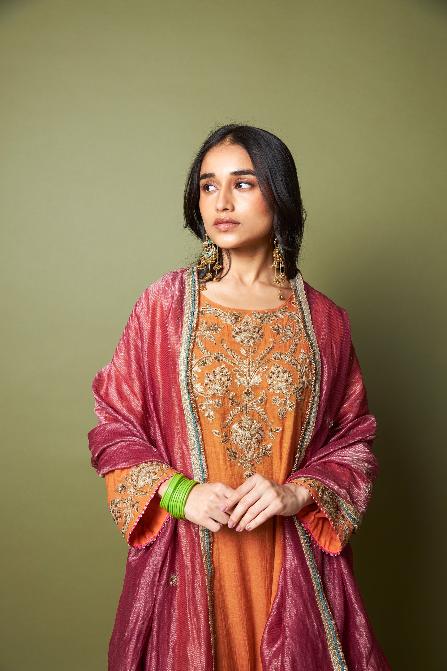 Ratnashree embroidered dupatta