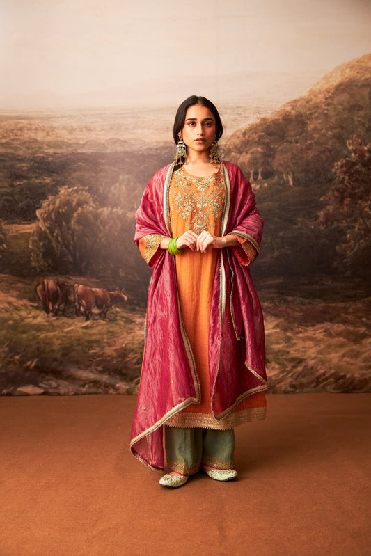 Ratnashree embroidered kurta set