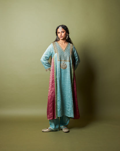 Firoza embroidered kurta