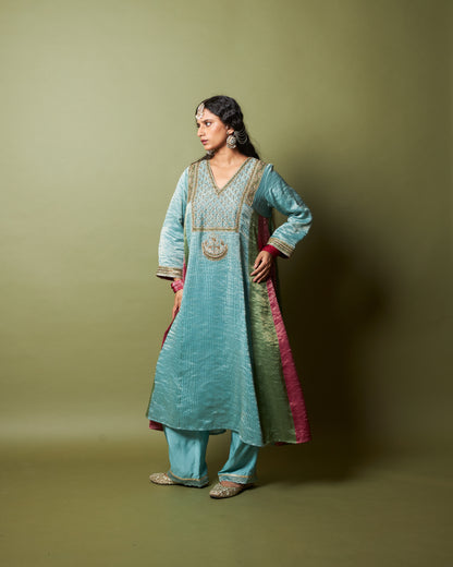 Firoza embroidered kurta