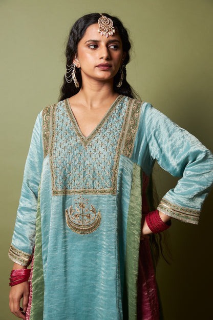 Firoza embroidered kurta