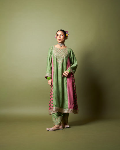 Zewara embroidered salwar