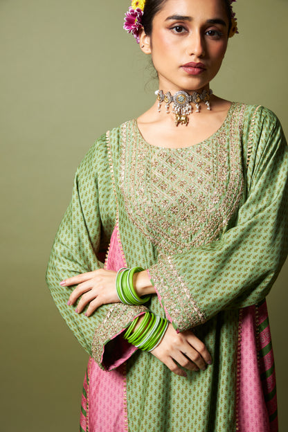 Zewara embroidered kurta