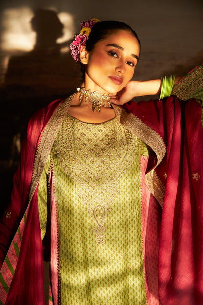 Zewara embroidered kurta set