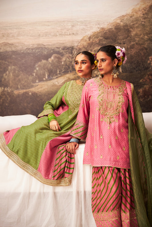 Zewara embroidered kurta set