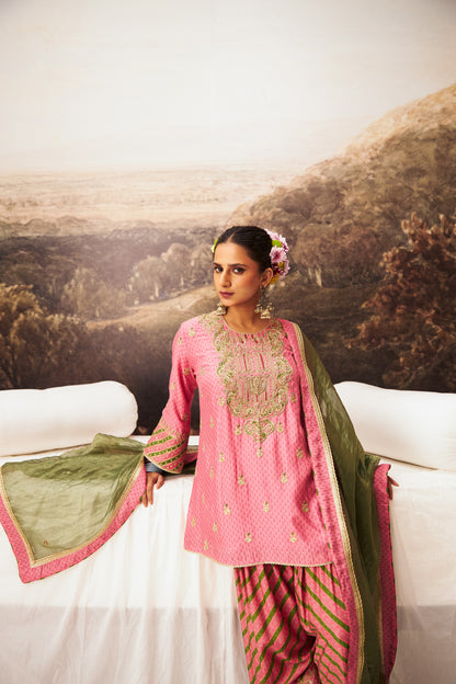 Roshanara embroidered kurta set