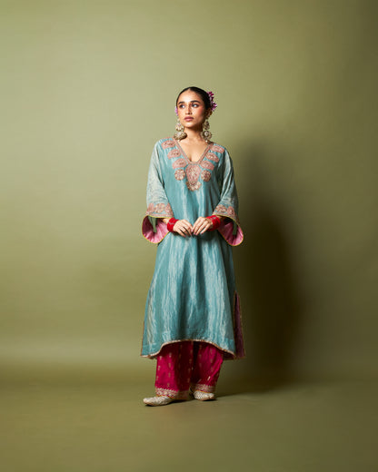 Neelam Riwaaz embroidered kaftan