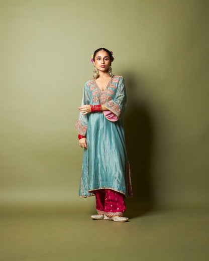 Neelam Riwaaz embroidered kaftan