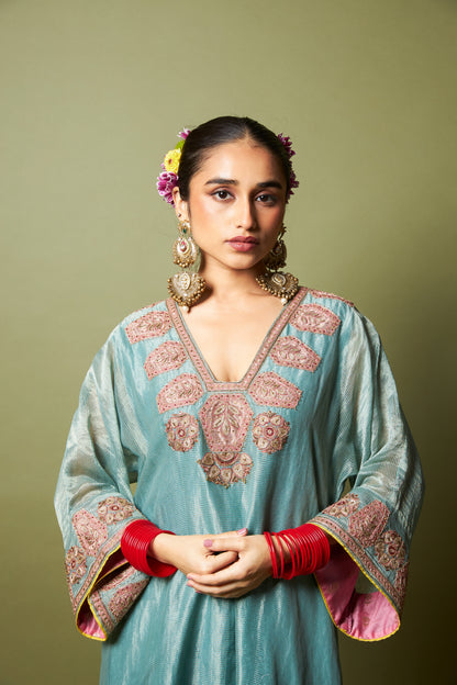 Neelam Riwaaz embroidered kaftan