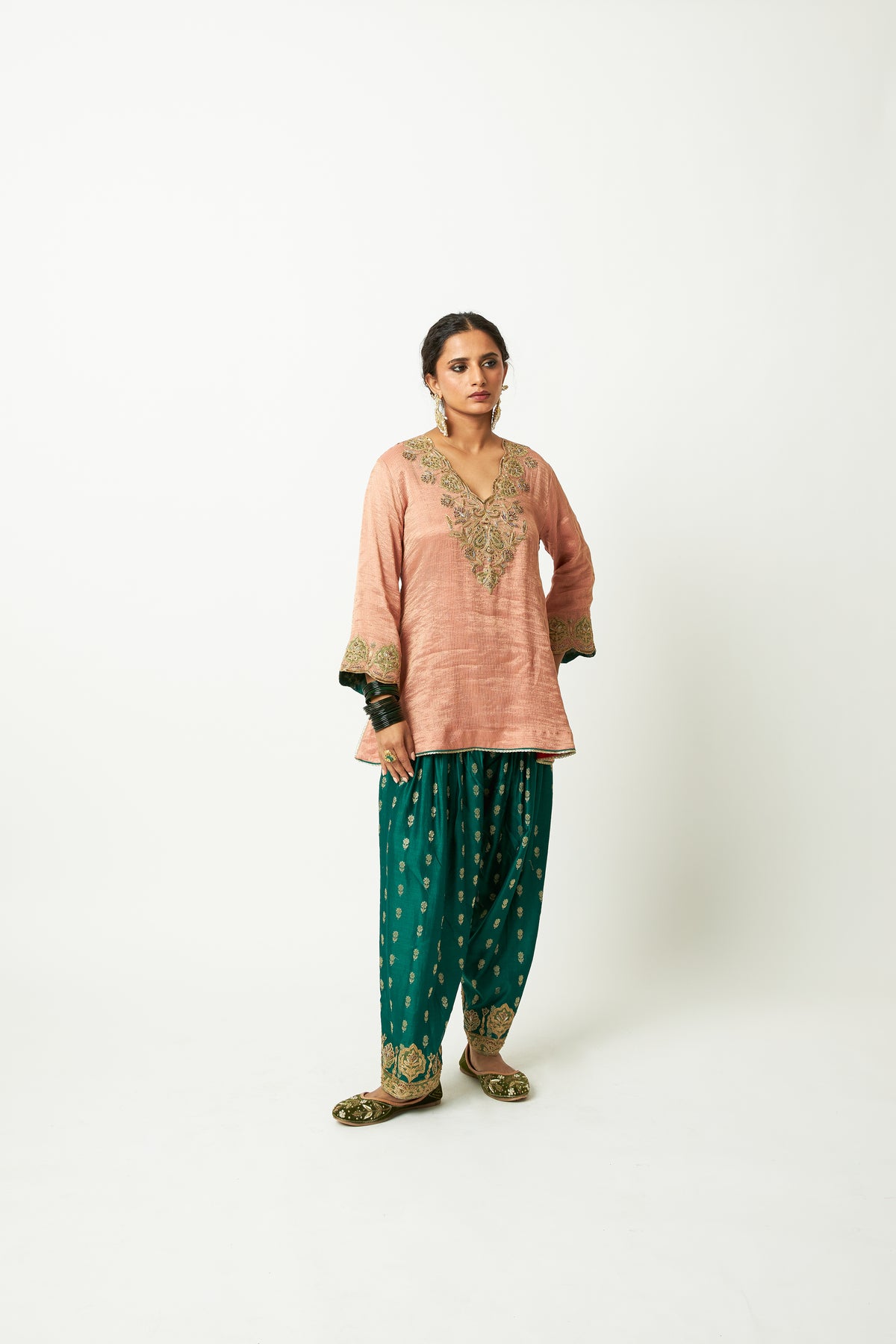 Rang Angaar Embroidered Salwar - 1