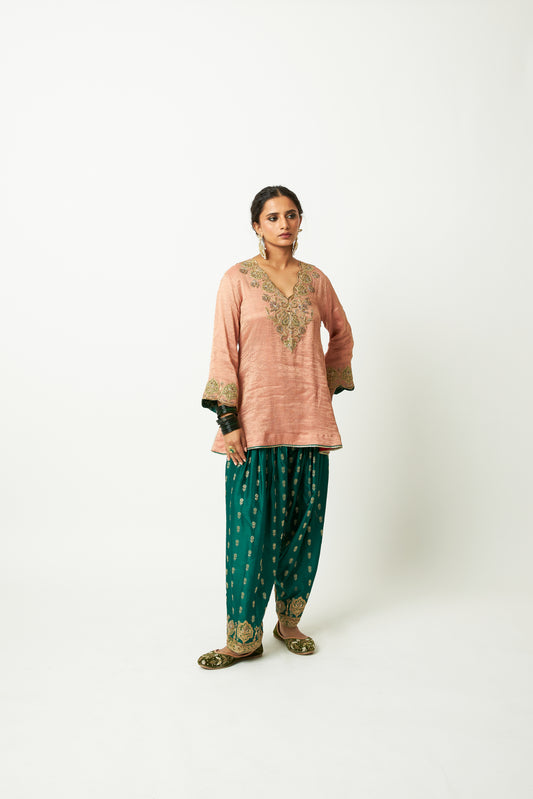 Rang Angaar Embroidered Salwar - 1
