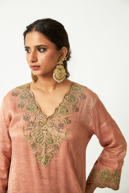 Rang Angaar Embroidered Kurta - 10
