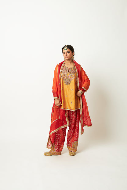 Rang Barse Embroidered Dupatta - 1