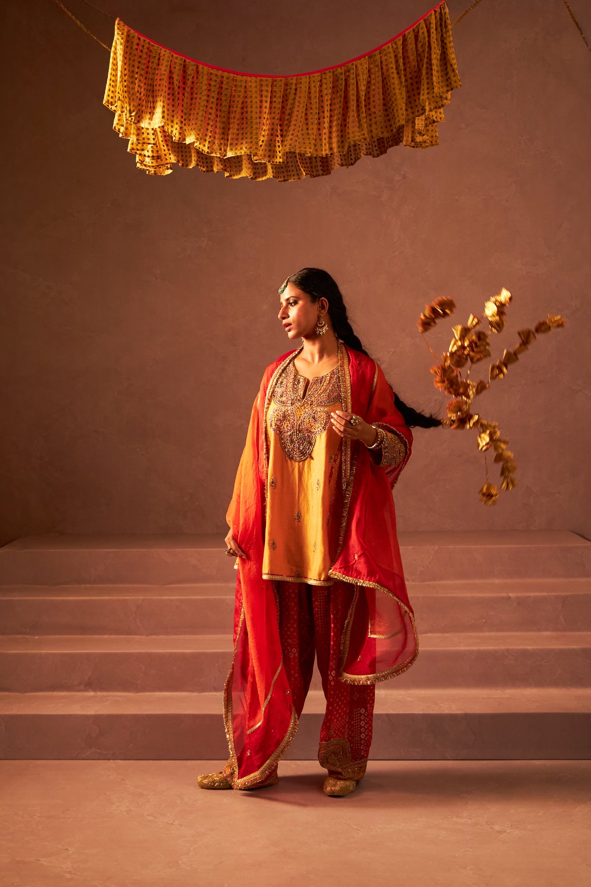 Rang Barse Embroidered Kurta - 1