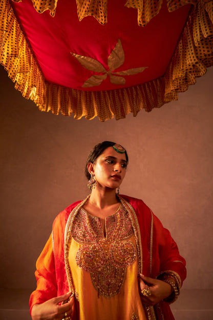Rang Barse Embroidered Kurta - 3