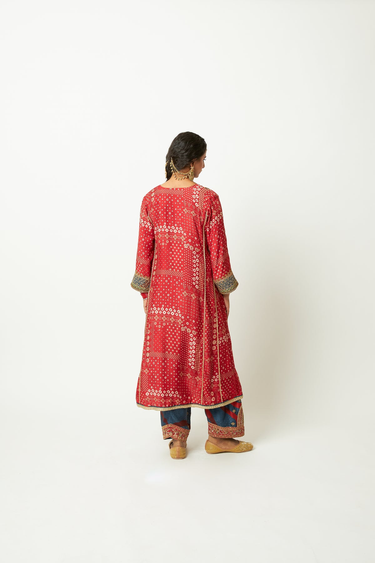 Rang Pataka Embroidered Kurta Set- Set of 3 - 12