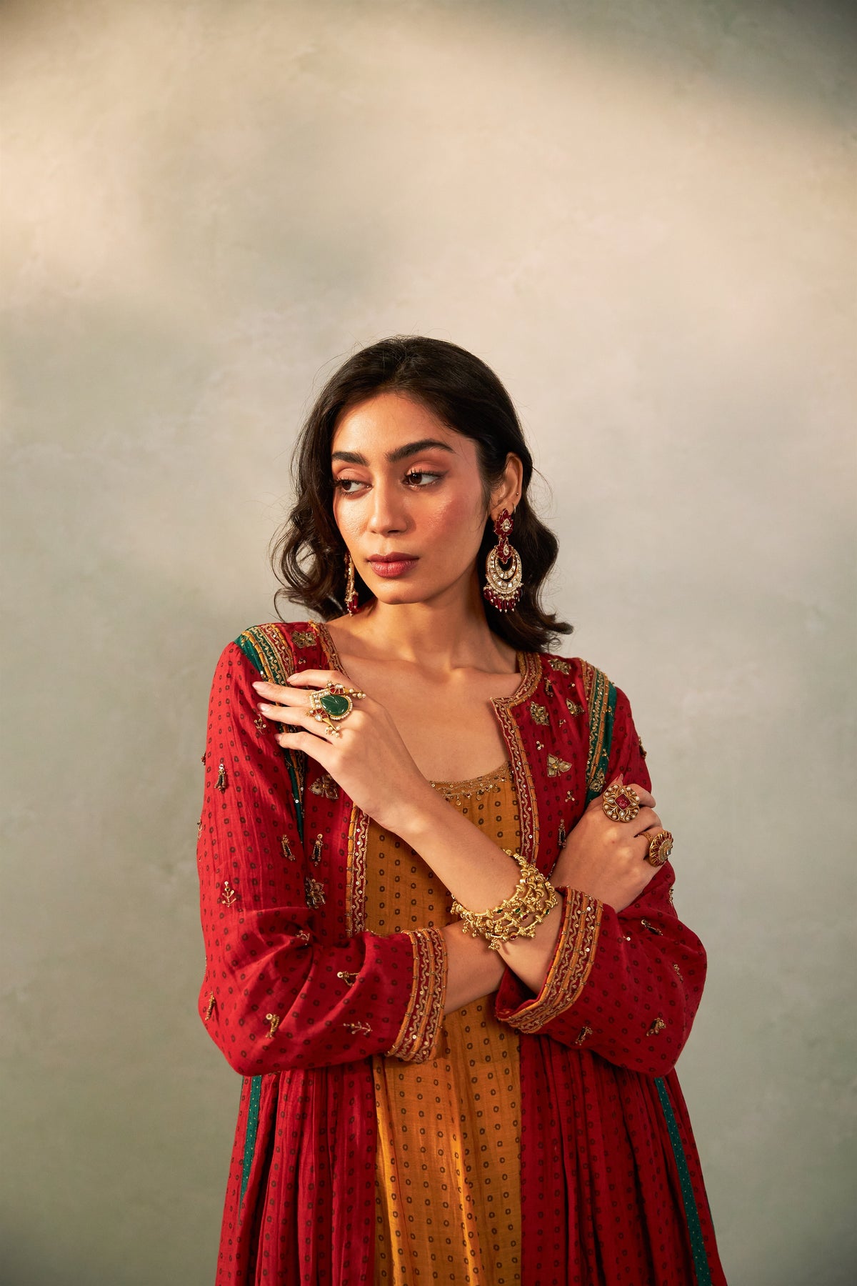 Rangrez Embroidered Kurta