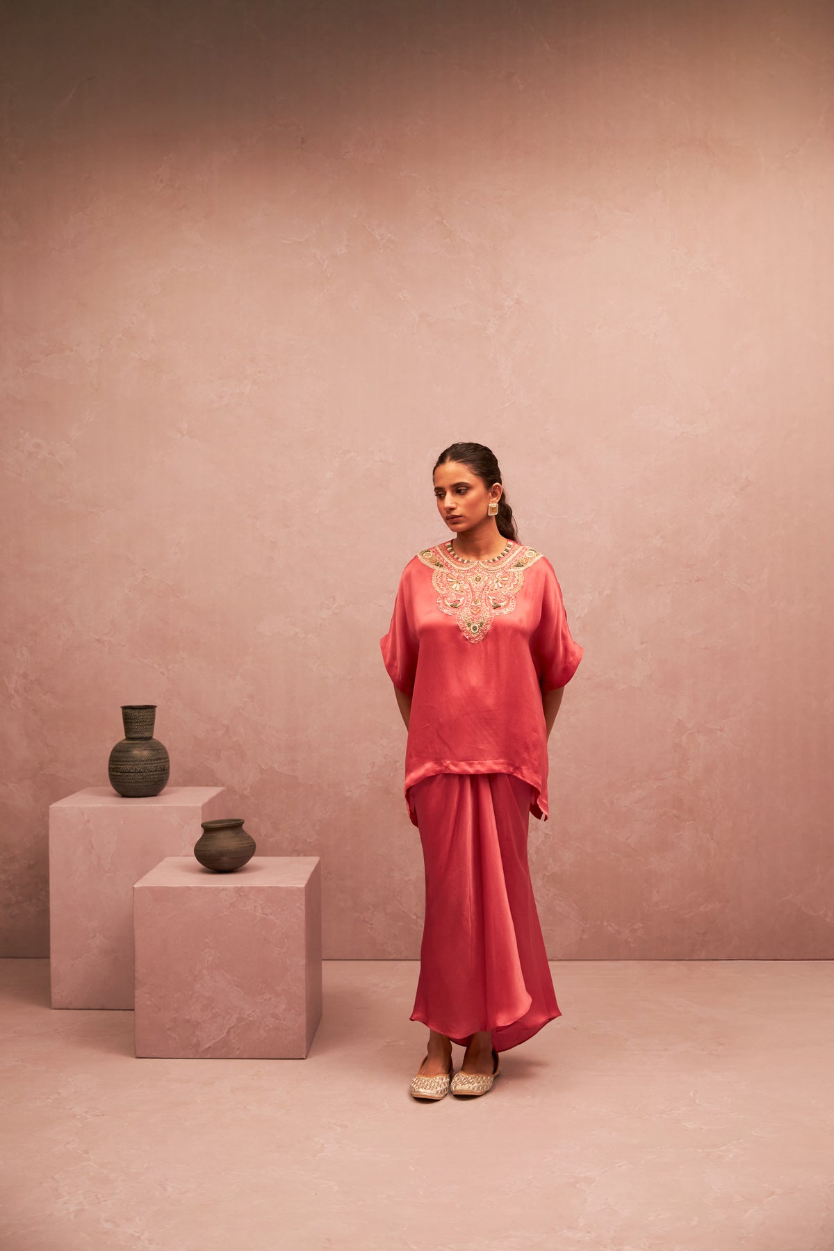 Rasili Rani Embroidered Kaftan - 1