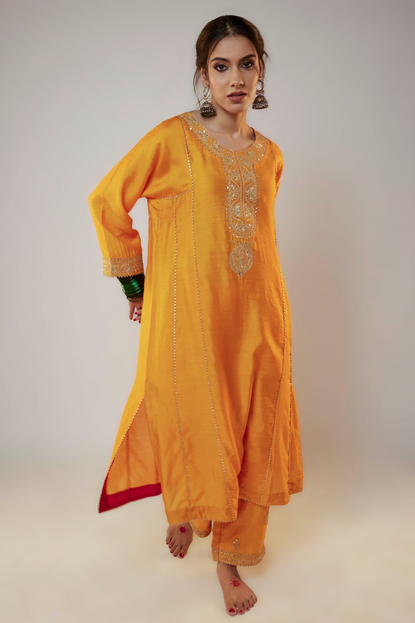Sanchi Embroidered Kurta Set