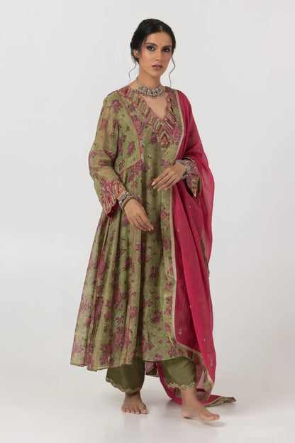 Sanna Hand Embroidered Dupatta