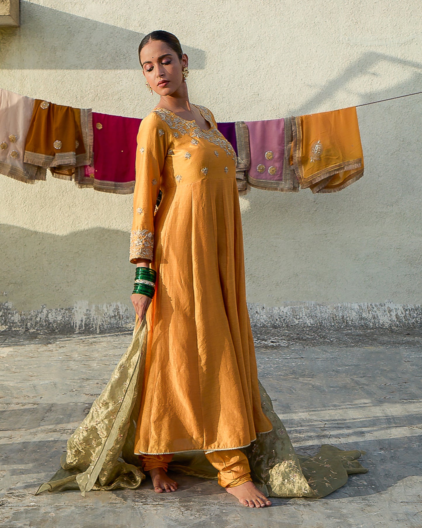Kishori Embroidered Angrakha