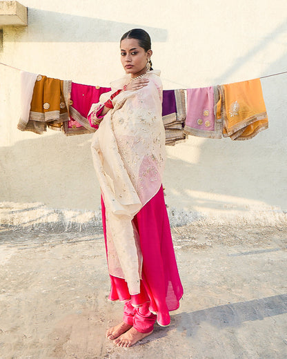 Amira Embroidered Angrakha