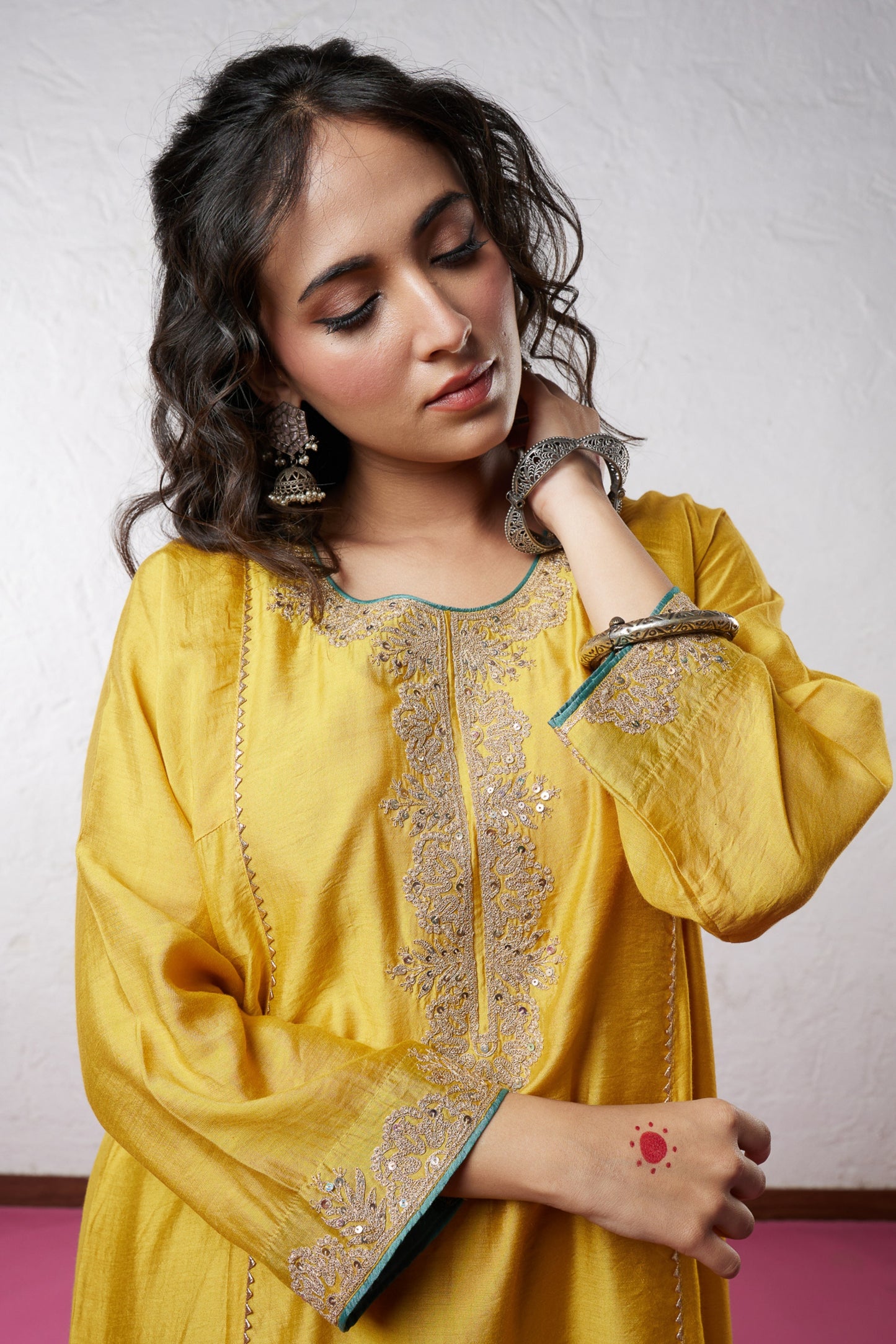 Shree Embroidered Kurta Set