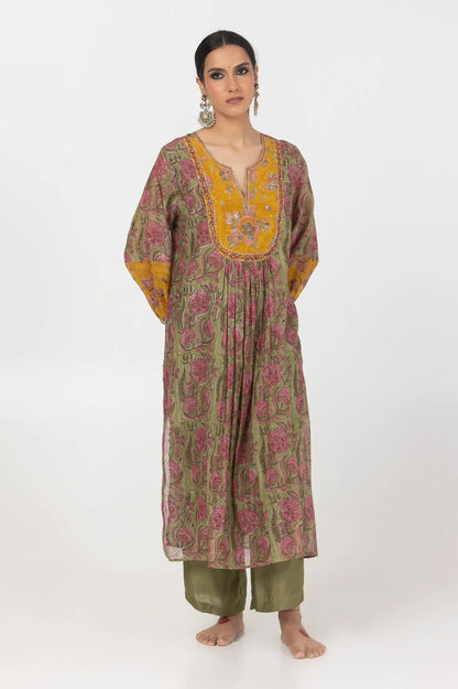 Sifar Hand Block Printed Kurta