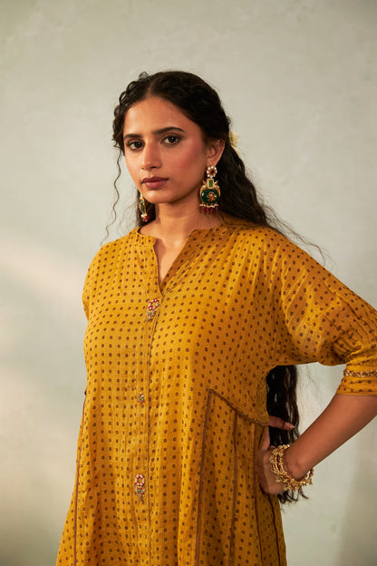 Sunehri Adaa Embroidered Tunic