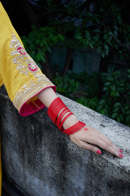 Swarna Embroidered Kaftan